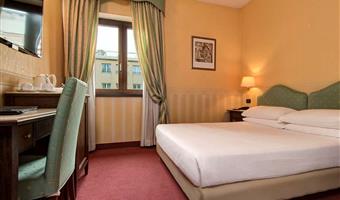 classic double room - about 20sqm, 1 queen size bed, free wifi, kettle, minibar, safe, lcd tv with sky channels
