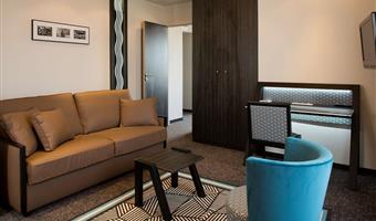 suite -1 letto king size, camere non fumatori, camera prestige, sea view, terrazza, sala, divano letto