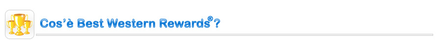 cos'e' Best Western Rewards