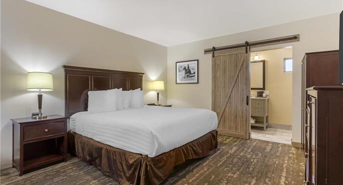 Zimmer des Best Western Frontier Motel - Lone Pine - 05052