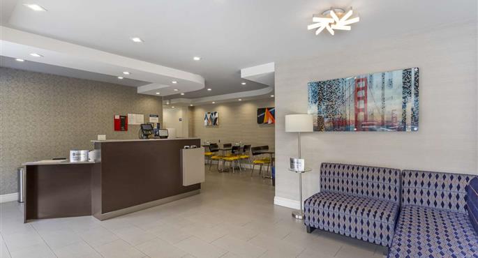 Halle des Best Western Red Coach Inn in San Francisco - 05751