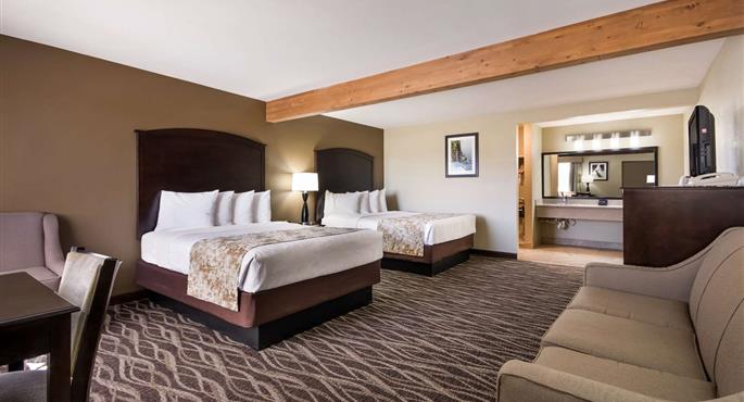 Zimmer des Best Western Weston Inn - West Yellowstone - 27042