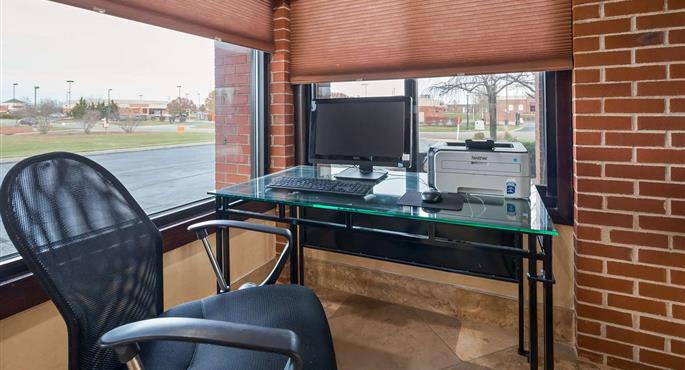 Businesscenter des Best Western Canal Winchester Inn - Columbus South East - Canal Winchester - 36149