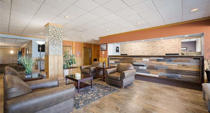 Halle des Best Western Riverfront Inn in Marinette - 50093