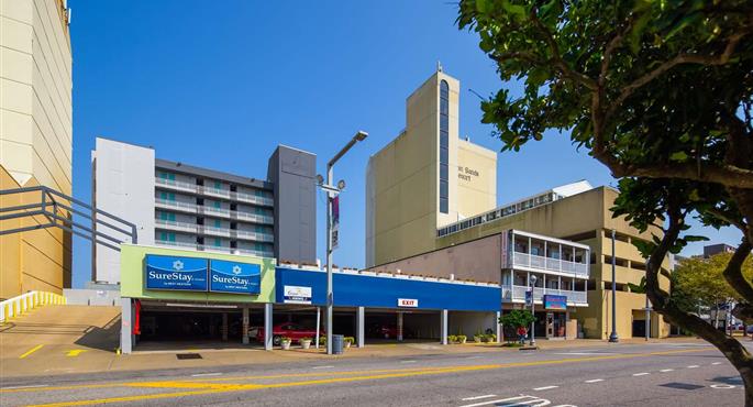 Außenansicht des SureStay Studio by Best Western Virginia Beach Oceanfront - Virginia Beach - 55165
