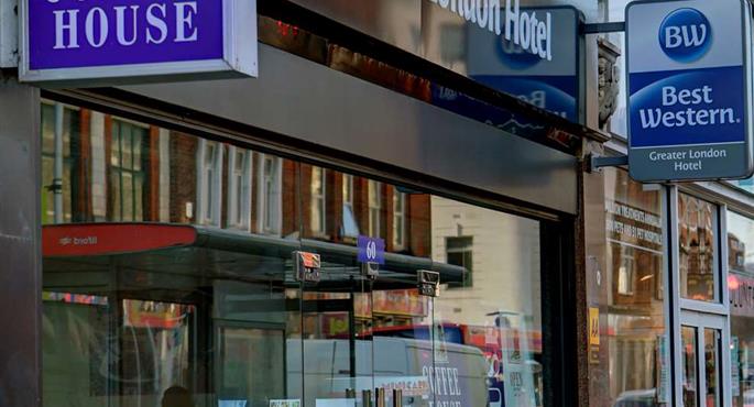 Außenansicht des Best Western Greater London Hotel - Ilford - 83970