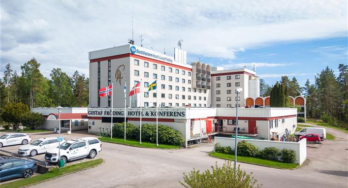 Außenansicht des Best Western Gustaf Froding Hotel & Konferens - Karlstad - 88139