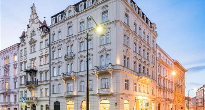 Außenansicht des Best Western Hotel Moran - Prague - 89093