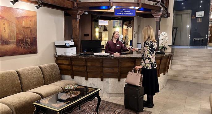 Halle des Best Western Santakos Hotel in Kaunas - 91400