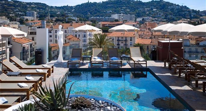 Pool des Best Western Plus Cannes Riviera & Spa - Cannes - 93669