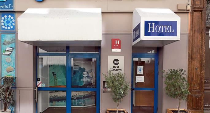 Außenansicht des Best Western Hotel du Mucem - Marseille - 93759