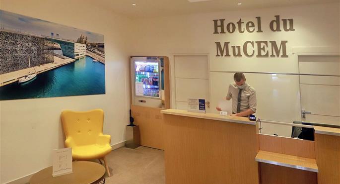 Halle des Best Western Hotel du Mucem in Marseille - 93759