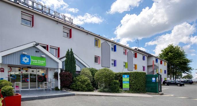 Außenansicht des Sure Hotel by Best Western Nantes Saint-Herblain - Saint-Herblain - 93915