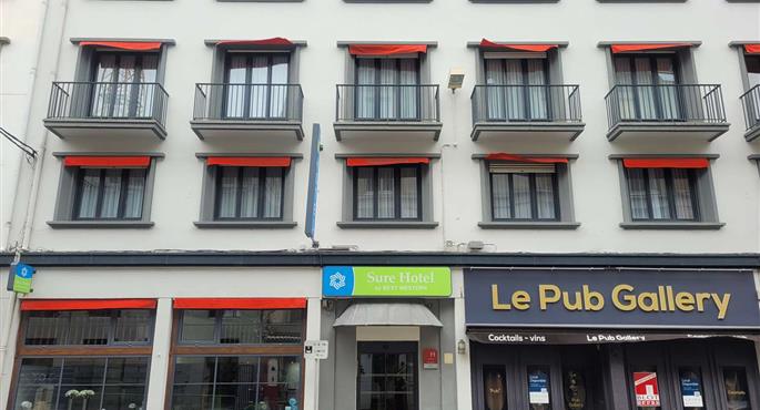 Außenansicht des Sure Hotel by Best Western Lorient Centre - Lorient - 93970