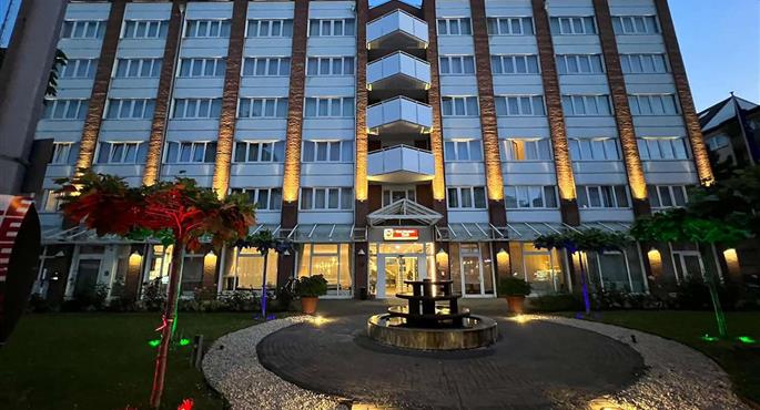 Außenansicht des Best Western Plus Delta Park Hotel - Mannheim - 95173