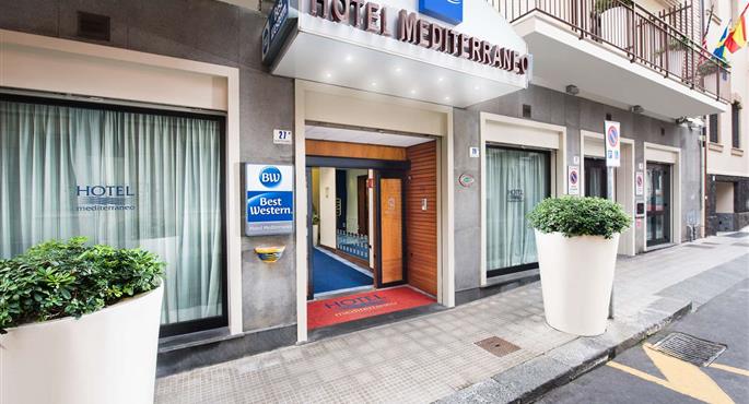 Außenansicht des Best Western Hotel Mediterraneo - Catania - 98206