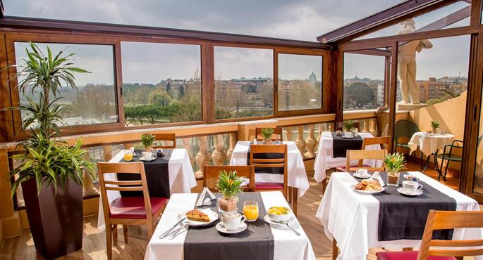 Restaurant des Best Western Hotel Astrid - Rom - 98282