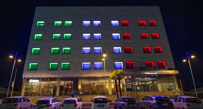 Außenansicht des Best Western Hotel Goldenmile Milan - Milano Trezzano Sul Naviglio - 98299