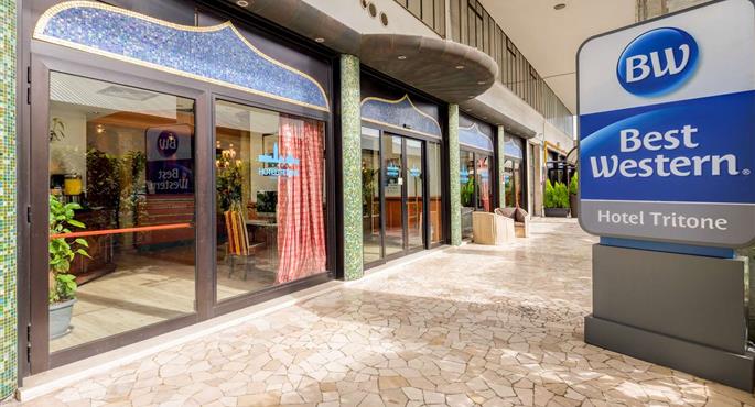 Außenansicht des Best Western Hotel Tritone - Venezia Mestre - 98380