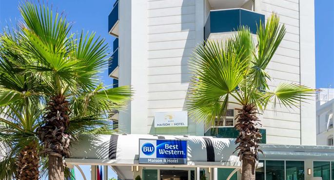 Außenansicht des Best Western Maison B Hotel - Rimini - 98398