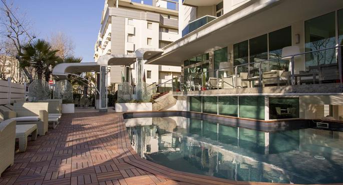 Außenansicht des Best Western Maison B Hotel - Rimini - 98398