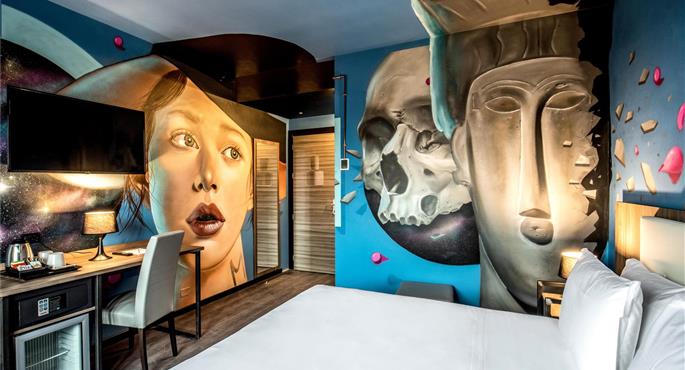 Zimmer des Muraless Art Hotel, WorldHotels Crafted - Castel d'Azzano - 98434