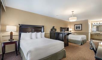 2 queensize-betten, nichtraucher, wet-bar, mikrowelle und minikühlschrank, komplettes frühstück