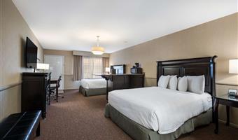 2 queensize-betten, nichtraucher, wet-bar, mikrowelle und minikühlschrank, komplettes frühstück