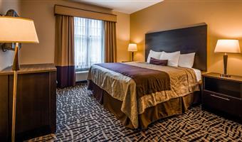 suite - 1 kingsize-bett, nichtraucher, sofabett, wannen-whirlpool mit jetsystem, blick aufs wasser, mikrowelle und kühlschrank, walk in shower, komplettes frühstück