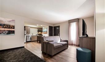 suite - 2 queensize-betten, nichtraucher, sofabett, voll ausgestattete küche, wi-fi, nur dusche, komplettes frühstück