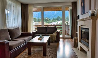 apartment - 2 einzelbetten, nichtraucher, ein schlafzimmer, sofabett, balkon, kamin, kochnische, komplettes frühstück
