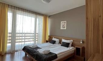 apartment – queensize-bett, nichtraucher, ein schlafzimmer, sofabett, balkon, kamin, kochnische, komplettes frühstück