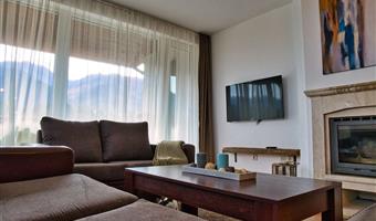 apartment – queensize-bett, nichtraucher, ein schlafzimmer, sofabett, balkon, kamin, kochnische, komplettes frühstück