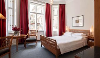 1 queensize-bett, standardzimmer, bergblick