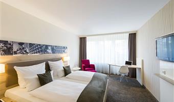 1 doppelbett, modernes design, kostenloses w-lan, flat-screen-fernseher