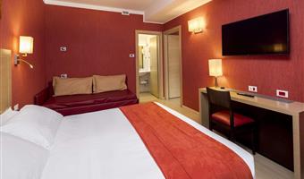 1 kingsize-bett 1 etagenbett, nichtraucher, familienzimmer, sofabett für eine person