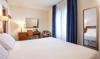 1 kingsize-bett 2 einzelbetten, 2 verbundene räume, comfort zimmer, nichtraucher