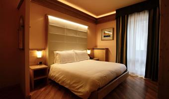 1 queensize-bett, nichtraucher, standardzimmer, balkon, bergblick