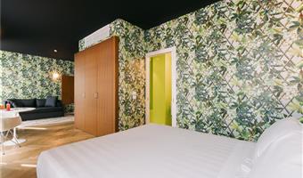 suite - 1 kingsize-bett, nichtraucher, wohnzimmer, sofa