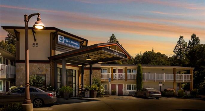 Exterior of the Best Western The Inn of Los Gatos - Los Gatos - 05709