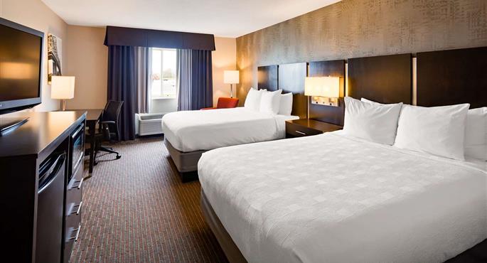 Room of the Best Western Muscatine / Pearl City Hotel - Muscatine - 16109