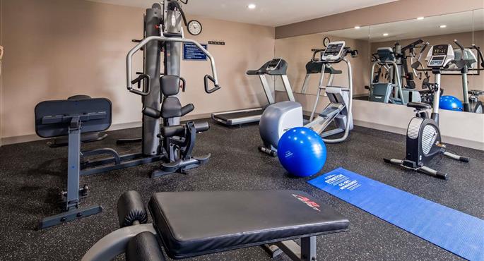 Health club of the Best Western Lafayette Inn - Lafayette - 19110