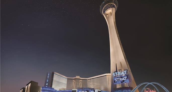 Exterior of the The STRAT Hotel, Casino & Tower, BW Premier Collection - Las Vegas - 29091