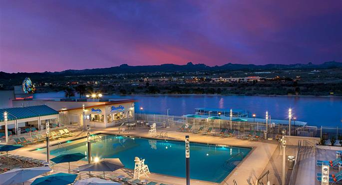 Pool of the Aquarius Casino Resort, BW Premier Collection - Laughlin - 29092