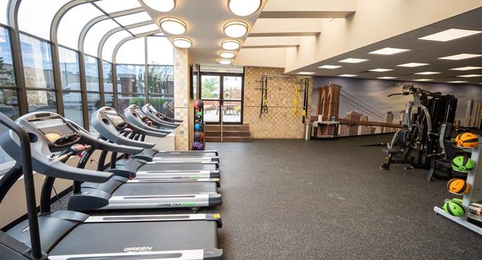 Health club of the Best Western Plus Fairfield Executive Inn - Fairfield - 31033