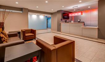 Hall of the SureStay Plus by Best Western Humble in Humble - 54123