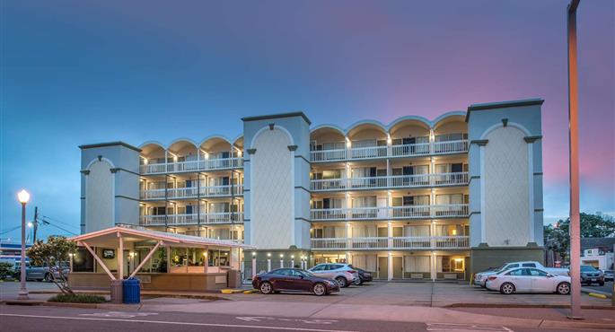 Exterior of the SureStay by Best Western Virginia Beach Royal Clipper - Virginia Beach - 55164