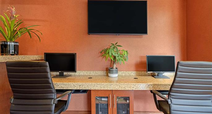 Business center of the Best Western Plus Emerald Isle Hotel - Sidney - 62059