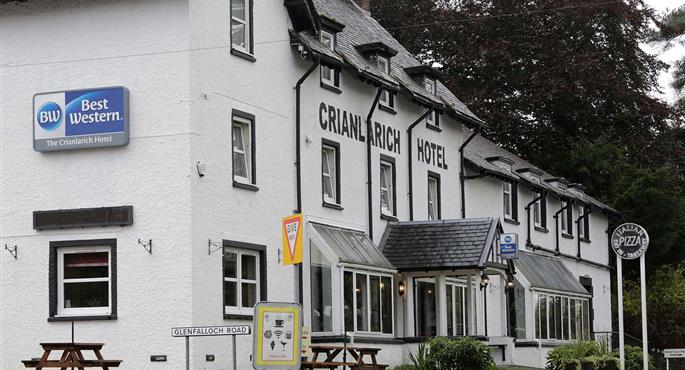 Exterior of the Best Western Crianlarich Hotel - Crianlarich - 83540