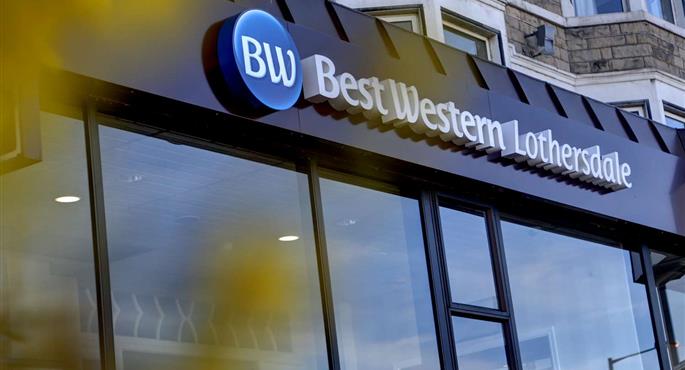 Exterior of the Best Western Lancaster Morecambe Lothersdale Hotel - Morecambe - 84212